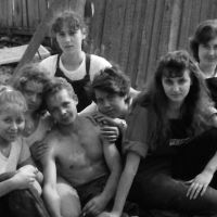 На стройке - Альбертыч и девчонки