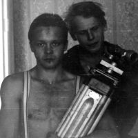 На стройке - Альбертыч с прибором